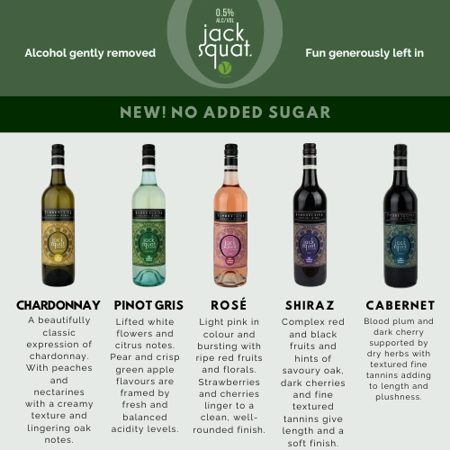 Jack Squat Non-Alcoholic Rosé