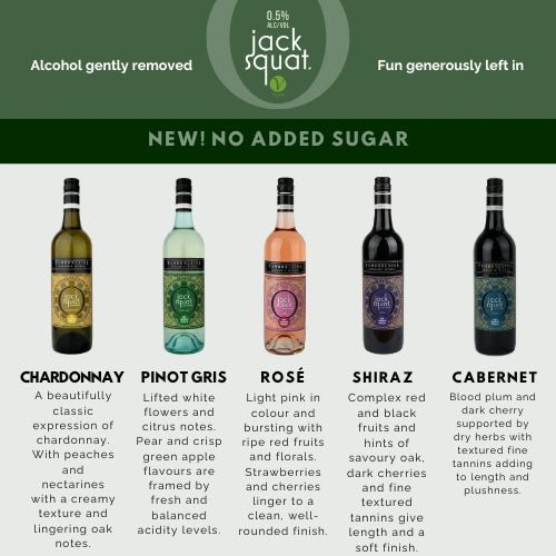 Jack Squat Bundle 6 pack