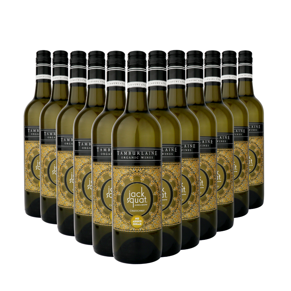 Jack Squat Non-Alcoholic Chardonnay Dozen – Tamburlaine Organic Wines