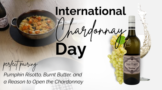 Chardonnay Day Pairing: Pumpkin Risotto, Burnt Butter
