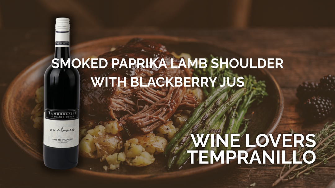 Wine Lovers Tempranillo Meets Smoked Paprika Lamb Shoulder with Blackberry jus