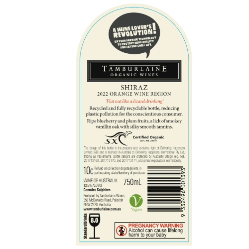 2022 Lizard Drinking Shiraz (rPET Bottle)