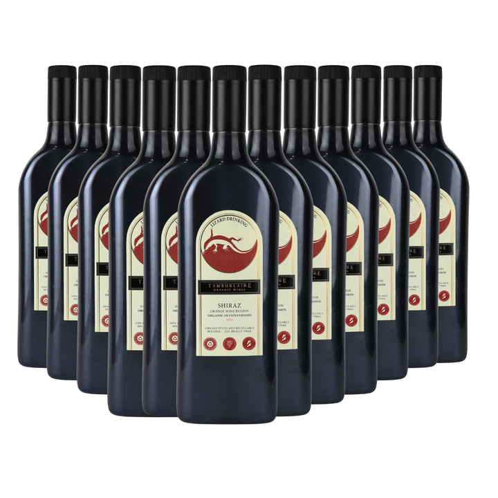 Lizard Drinking Shiraz Dozen (rPET Bottle)