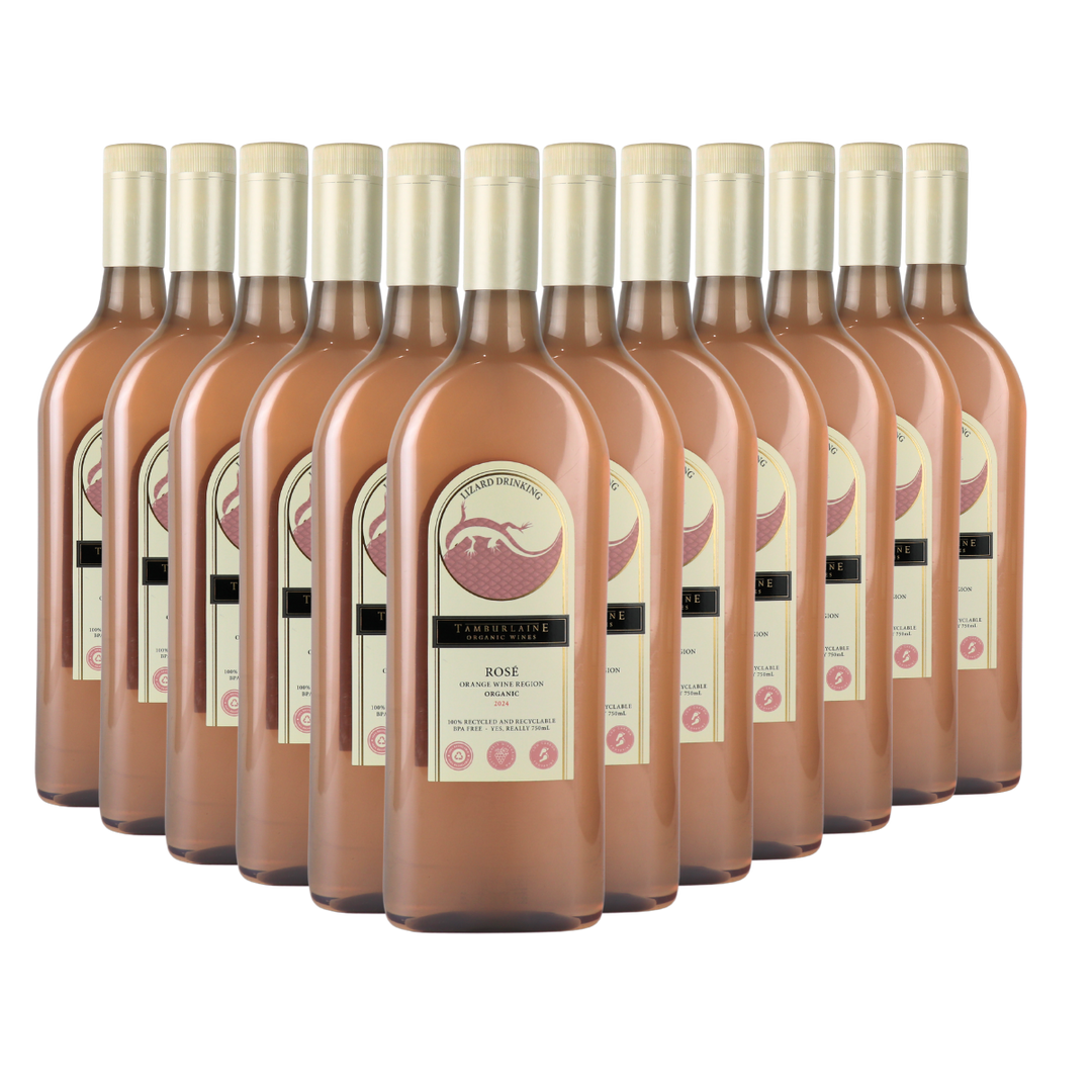 Lizard Drinking Rosé Dozen (rPET Bottle)