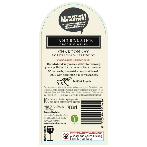 2025 Lizard Drinking Chardonnay (rPET Bottle)