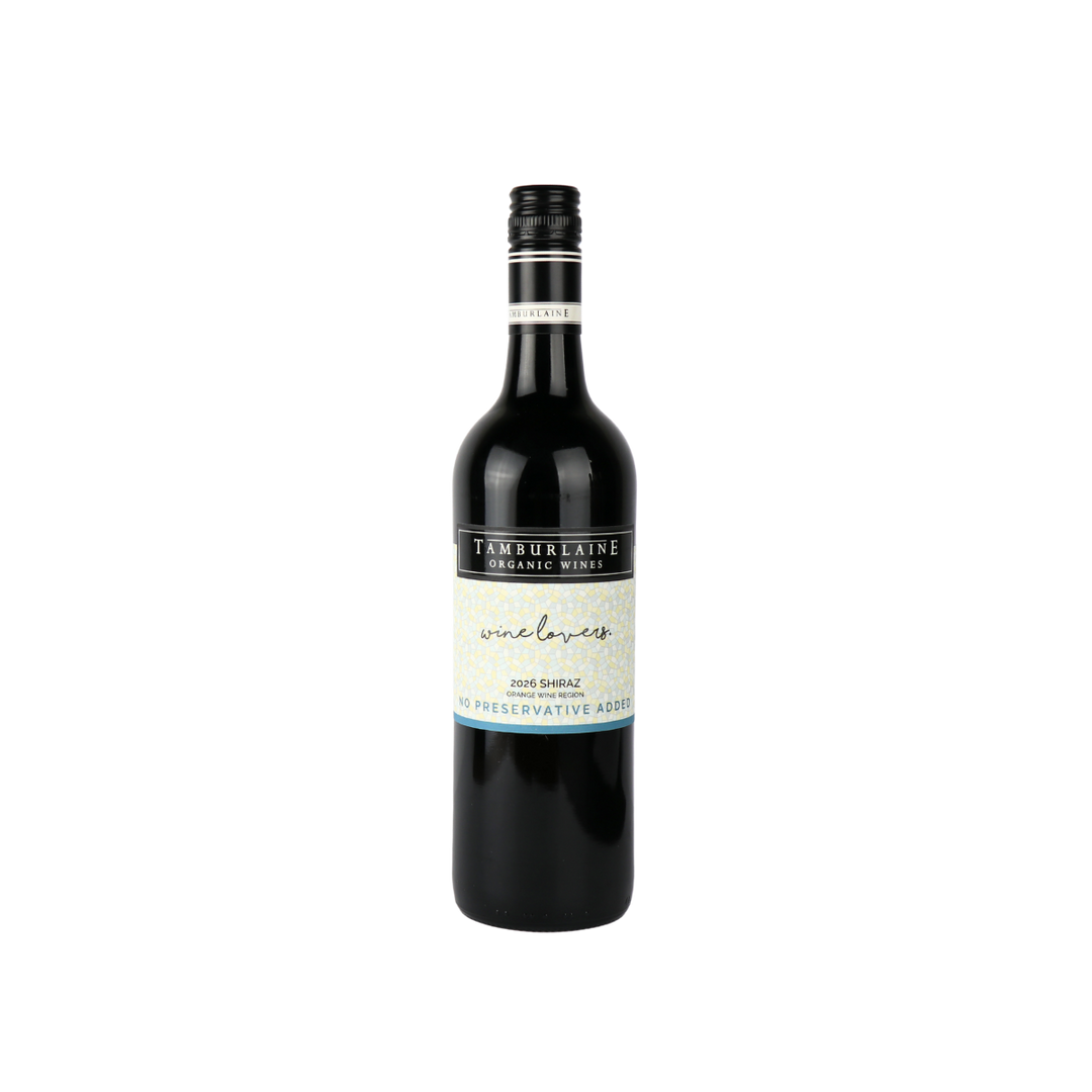 2026 Wine Lovers No Preservative Added Shiraz