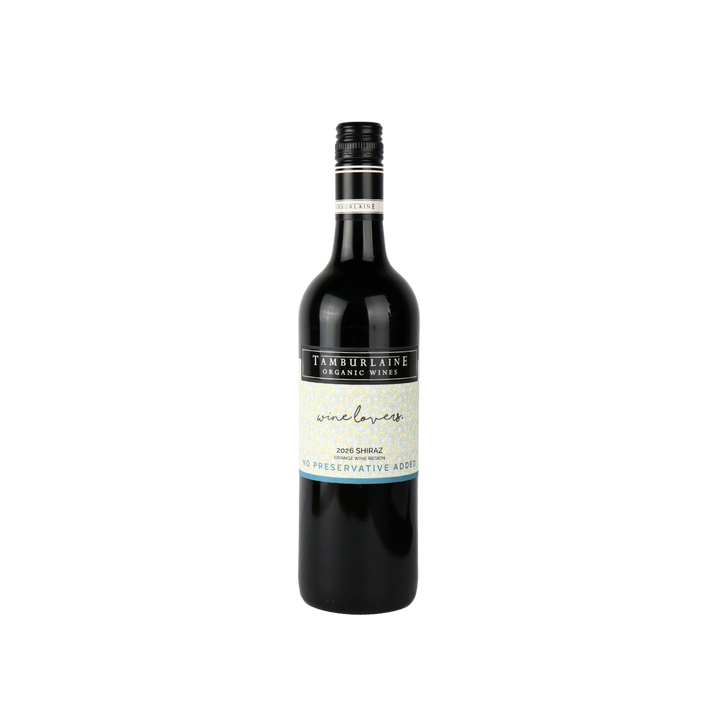 2026 Wine Lovers No Preservative Added Shiraz