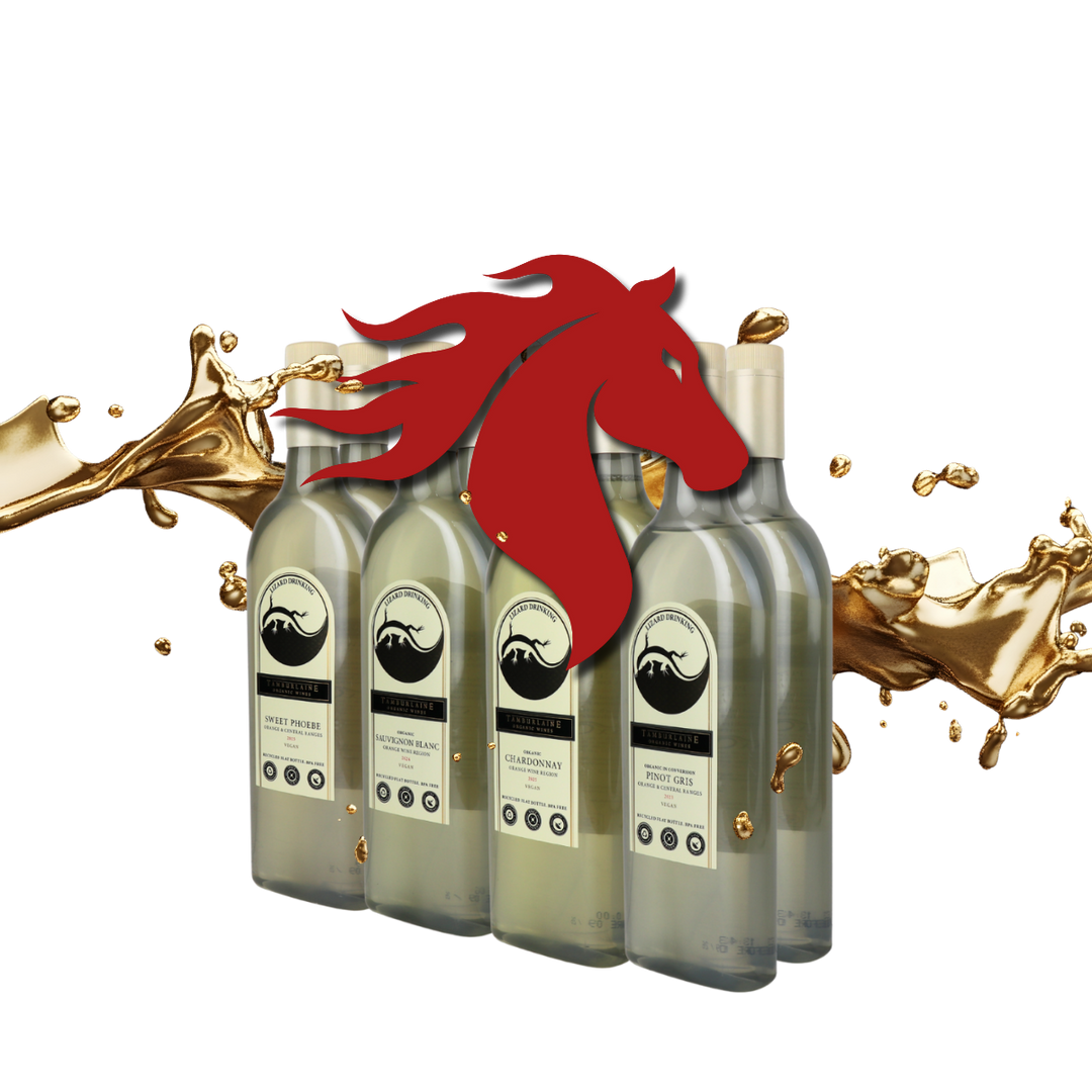 Lunar New Year Lizard Drinking white pack