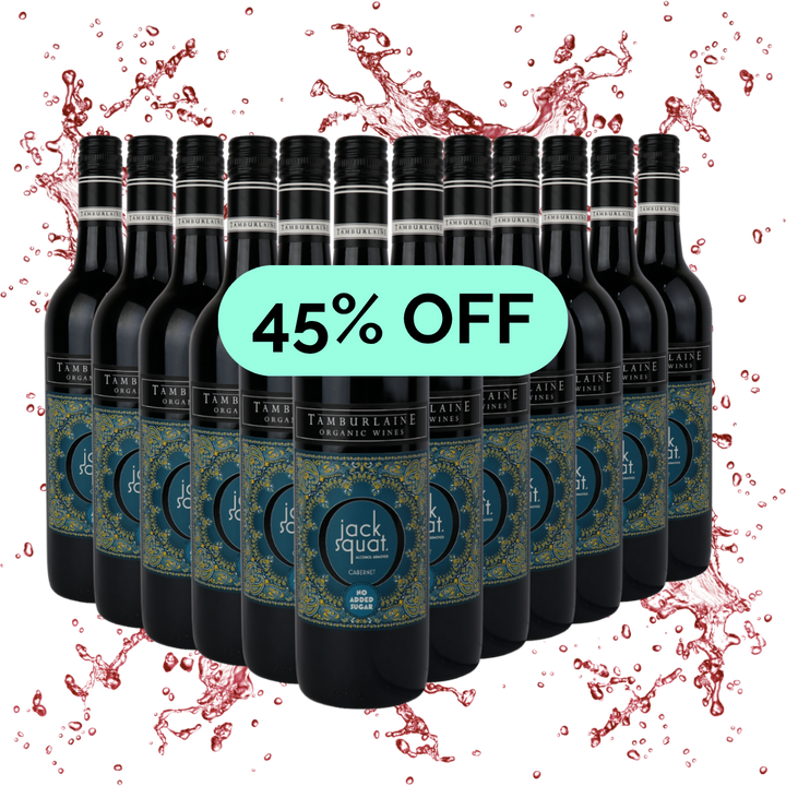 Jack Squat Non-Alcoholic Cabernet Sauvignon Dozen
