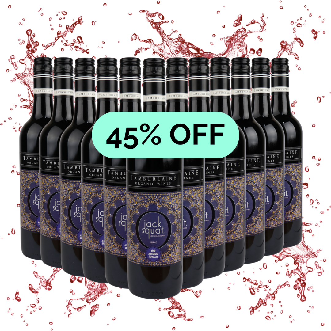 Jack Squat Non-Alcoholic Shiraz Dozen