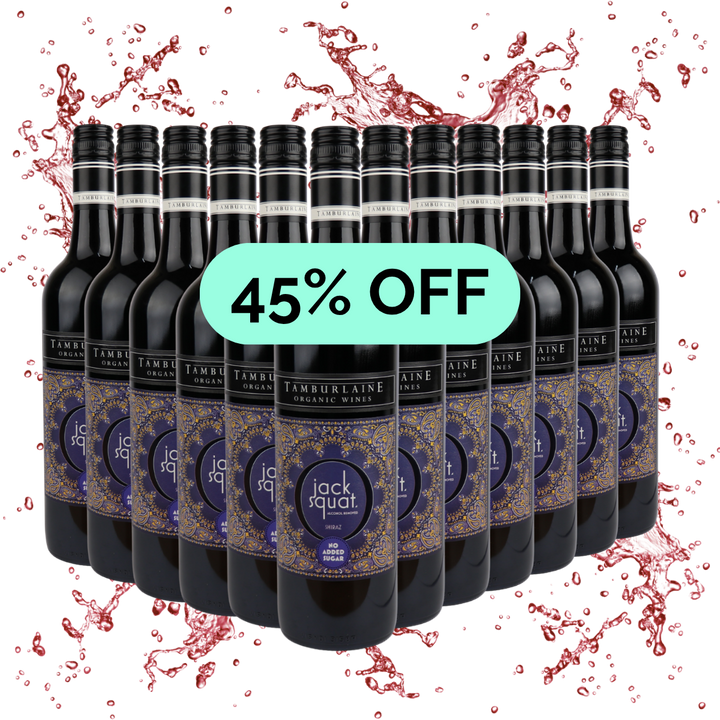 Jack Squat Non-Alcoholic Shiraz Dozen