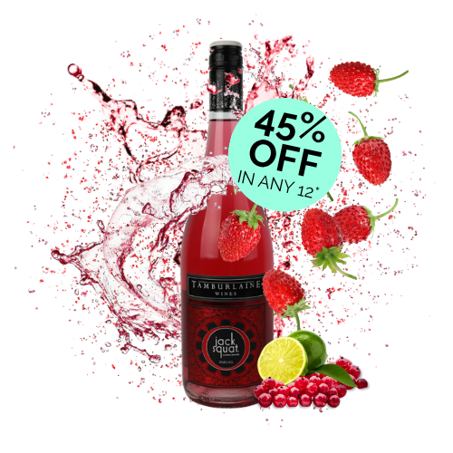 Jack Squat Non-Alcoholic Sparkling Red