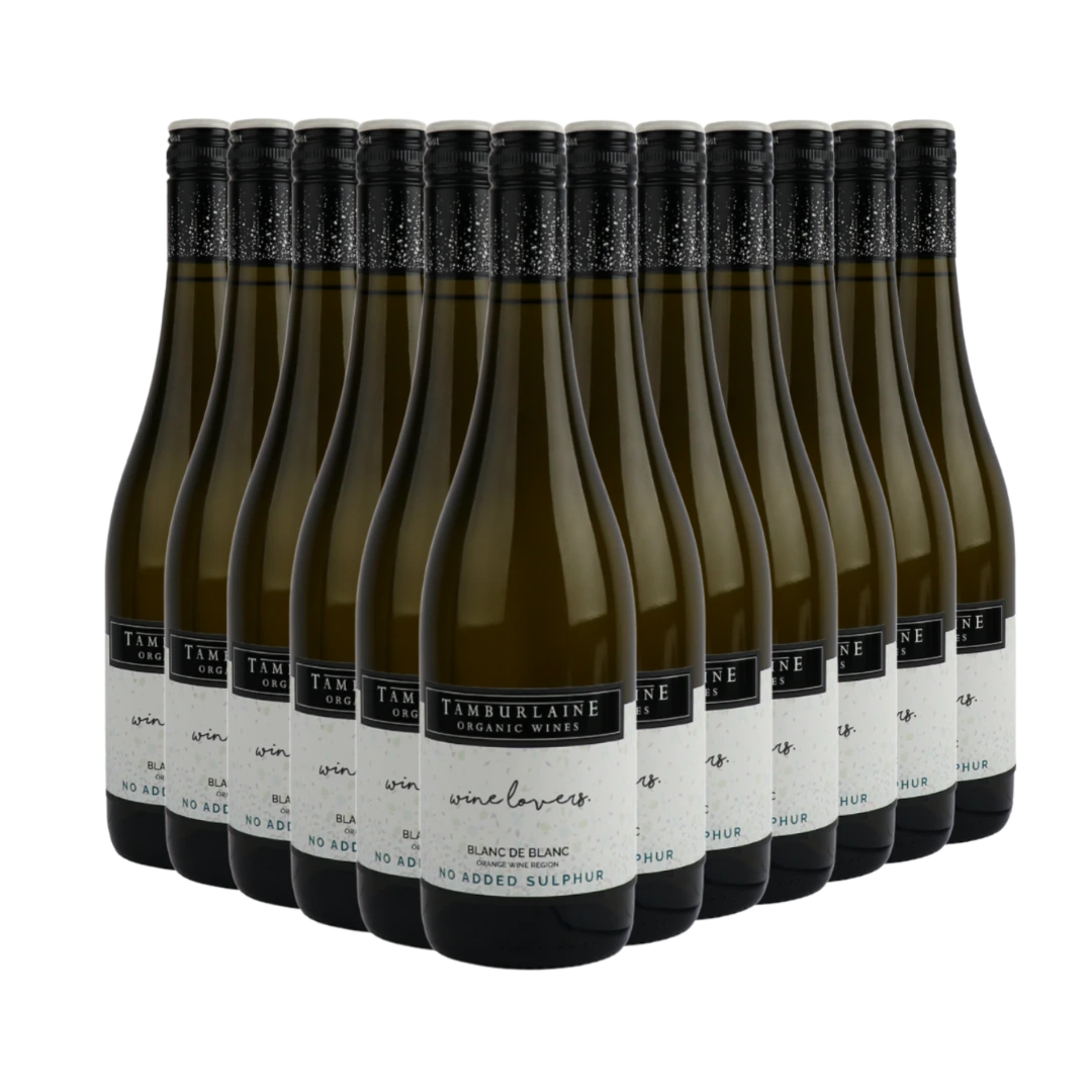 Wine Lovers No Added Sulphur Blanc de Blanc Sparkling Dozen