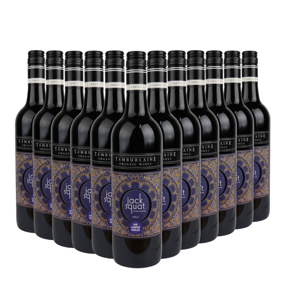 Jack Squat Non-Alcoholic Shiraz Dozen