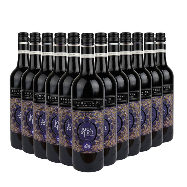 Jack Squat Non-Alcoholic Shiraz Dozen