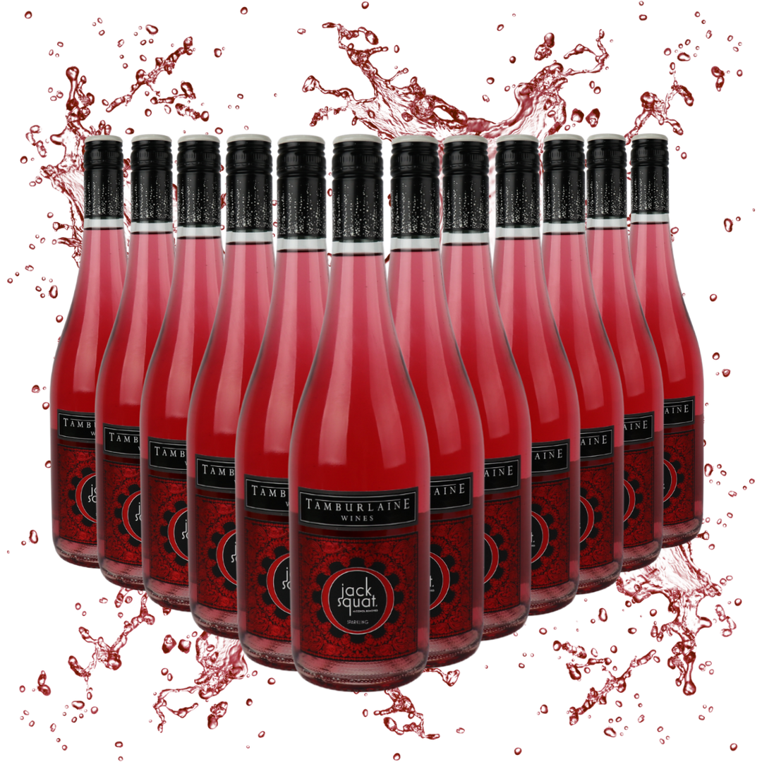 Jack Squat Non-Alcoholic Sparkling Red Dozen