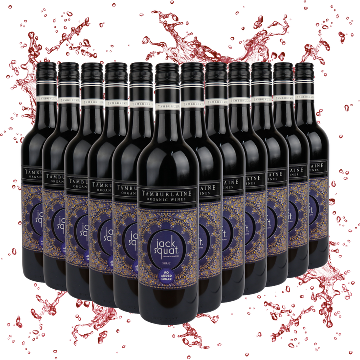 Jack Squat Non-Alcoholic Shiraz Dozen