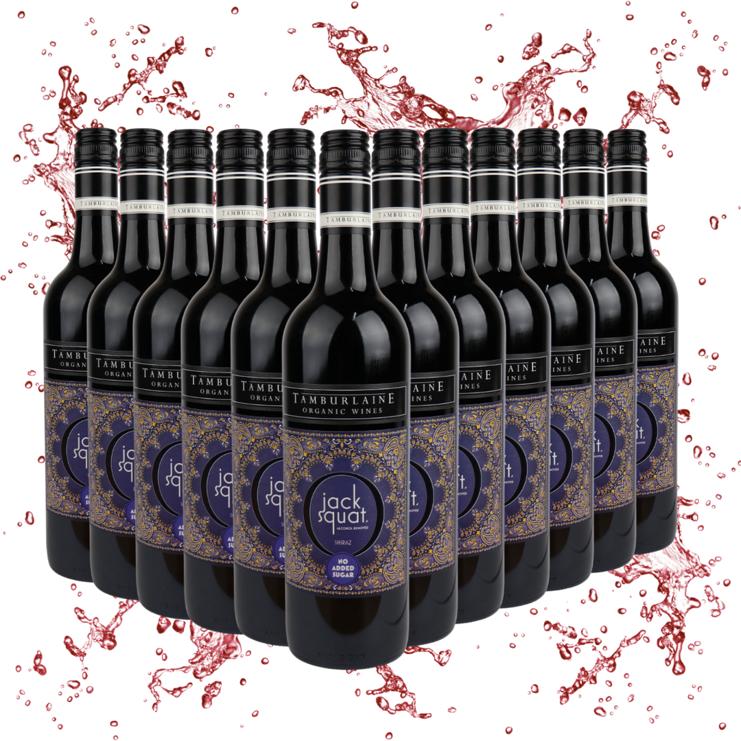 Jack Squat Non-Alcoholic Shiraz Dozen