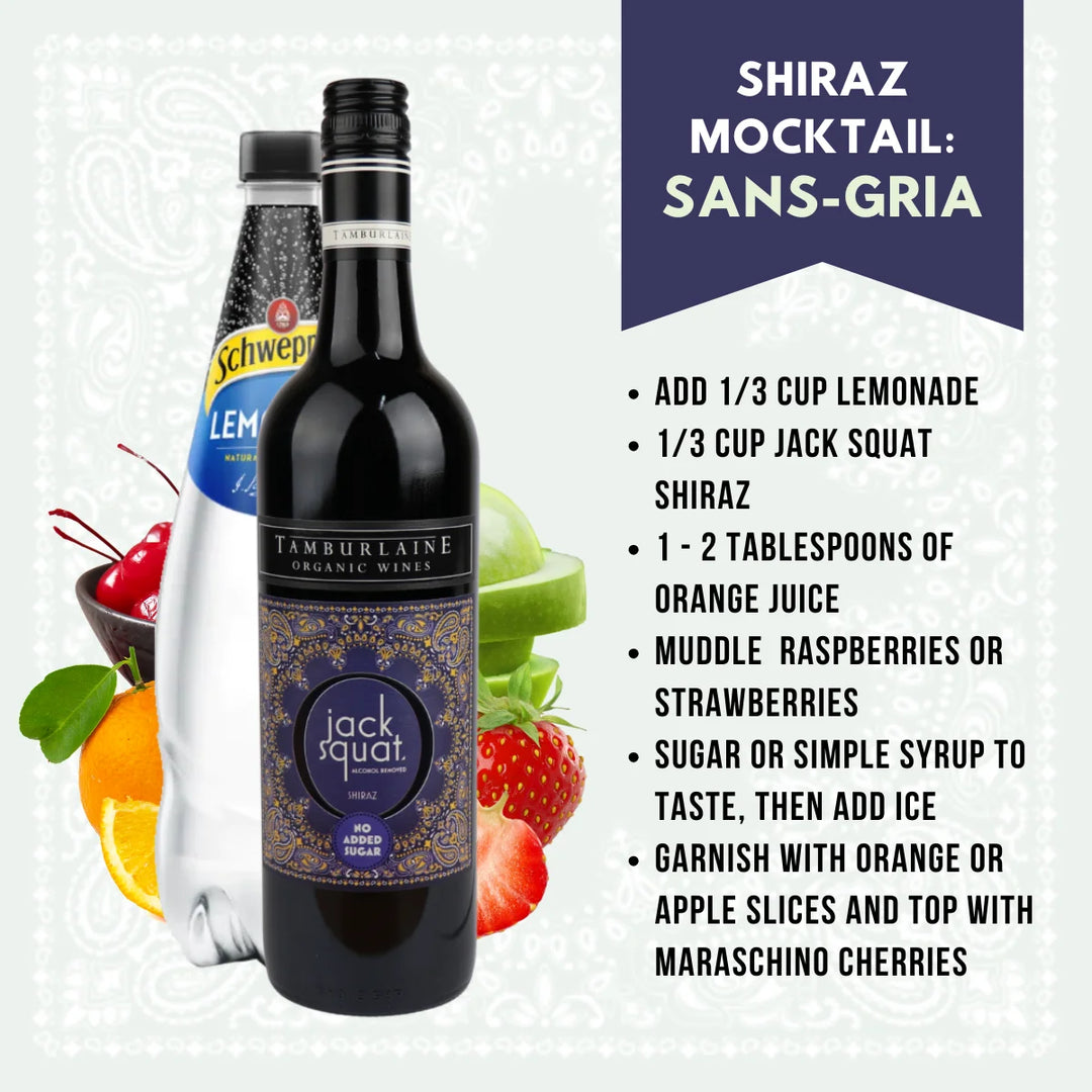 Jack Squat Non-Alcoholic Shiraz