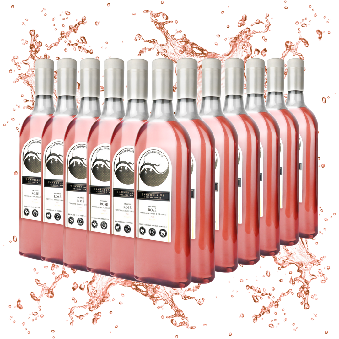 Lizard Drinking Rose Dozen (rPET Bottle)