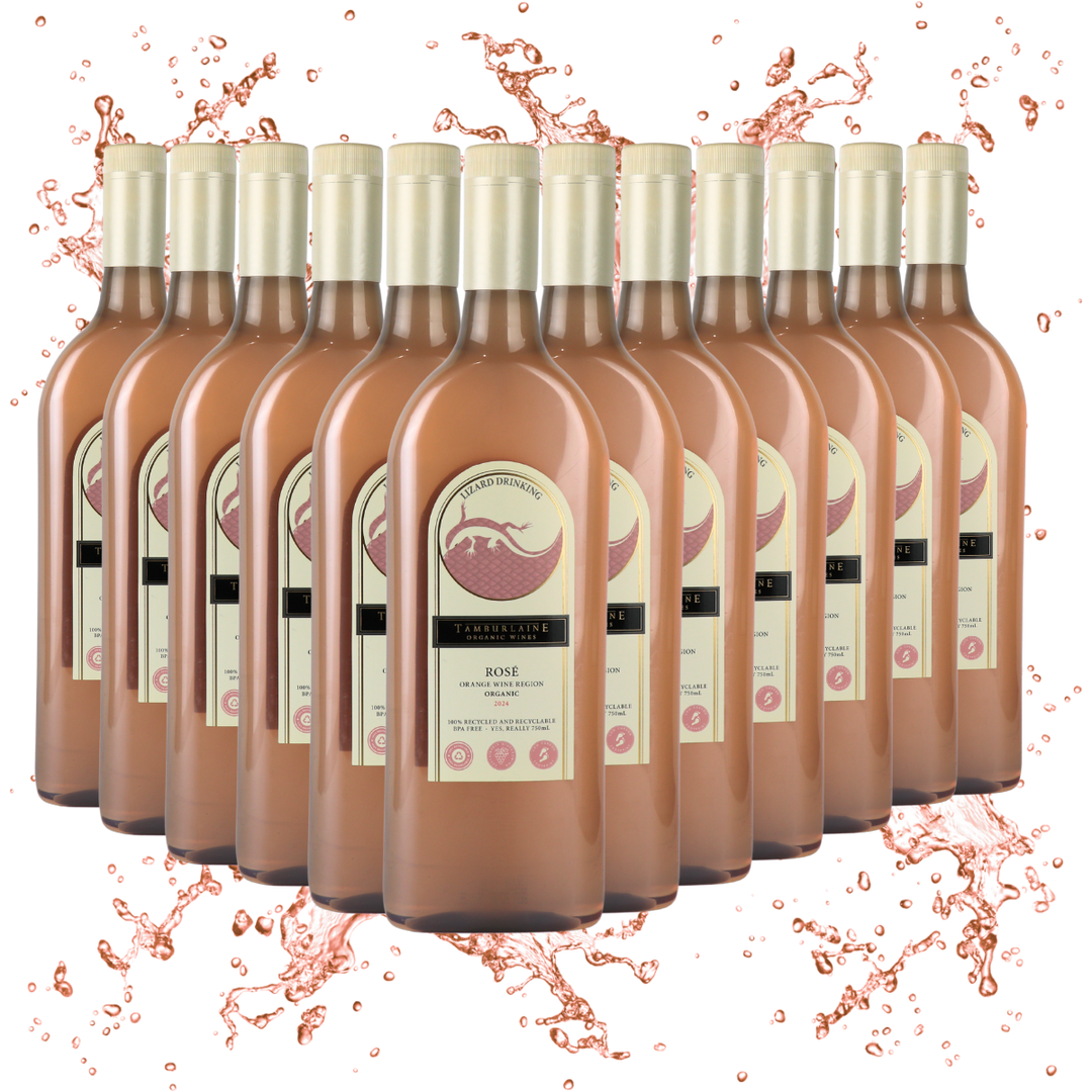 Lizard Drinking Rosé Dozen (rPET Bottle)