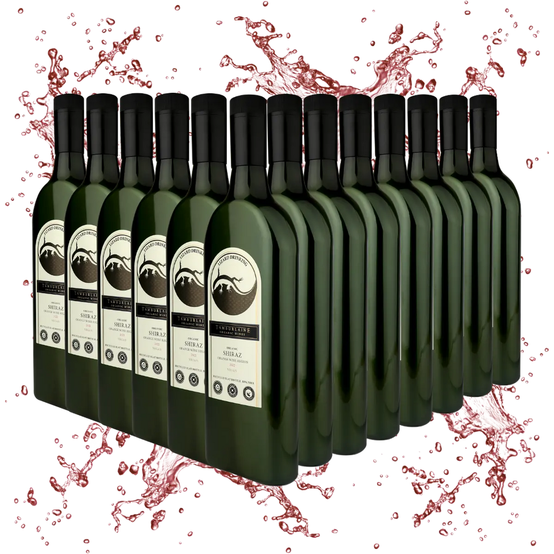 Lizard Drinking Shiraz Dozen (rPET Bottle)