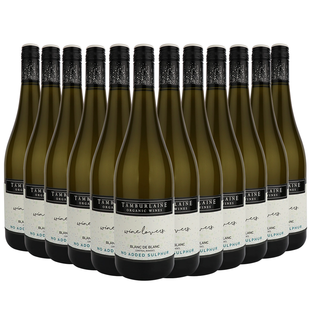 Wine Lovers No Added Sulphur Blanc de Blanc Sparkling Dozen