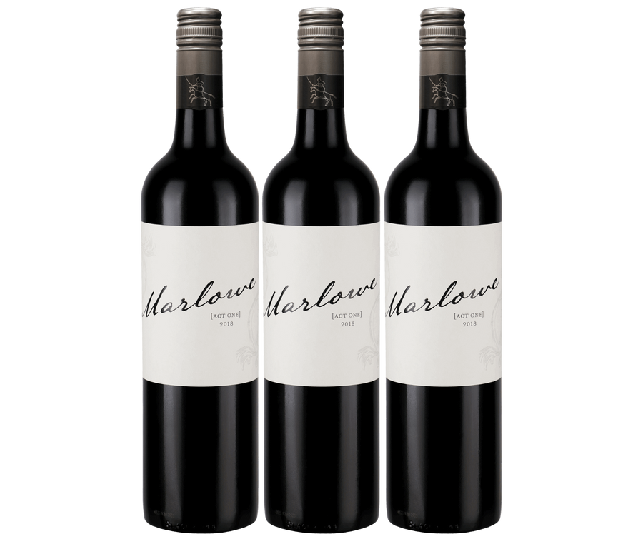 |RESERVE MEMBERS ONLY| 3 Pack - Marlowe [Act One] 2018 Syrah Cabernet