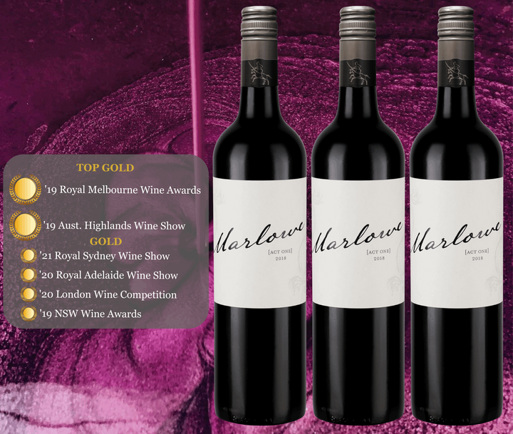 |RESERVE MEMBERS ONLY| 3 Pack - Marlowe [Act One] 2018 Syrah Cabernet